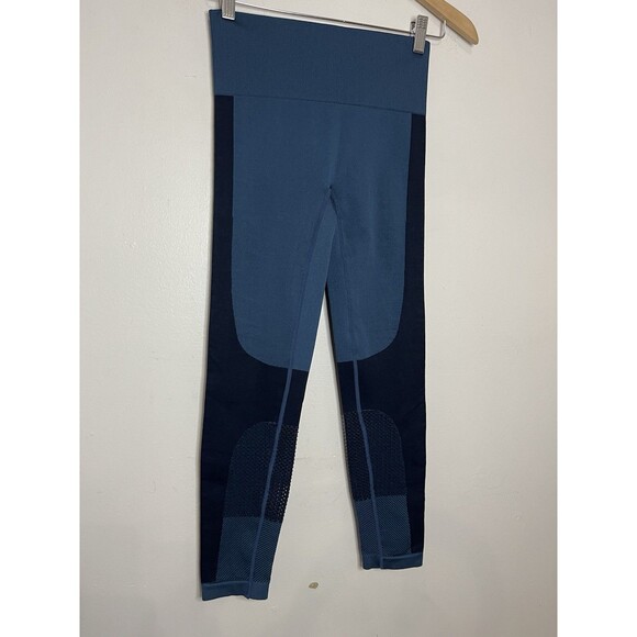 Joylab Women's Small Navy Blue Two Tone Leggings Midrise - Picture 2 of 6